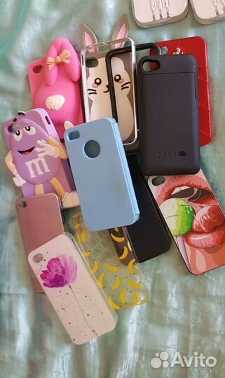 Чехлы, плёнки, зарядки на iPhone 4,4s,5,5s,6,6s
