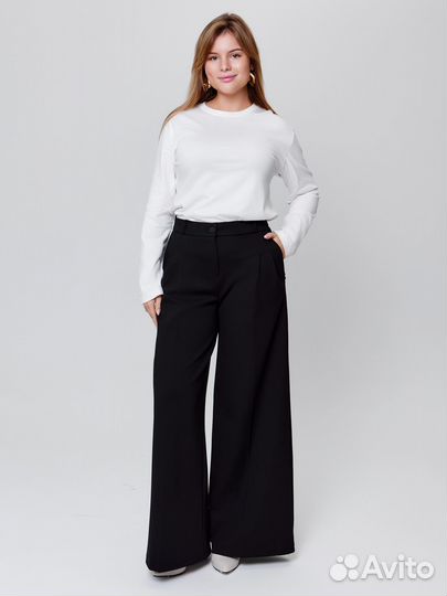Брюки палаццо женские