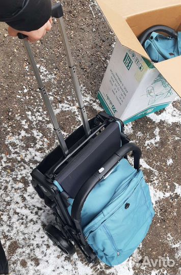 Коляска baballo прогулка 2023(озёрный - чр)