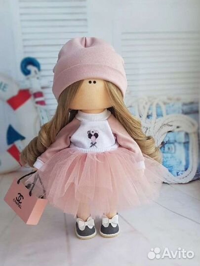 Интерьерная кукла, текстильная кукла