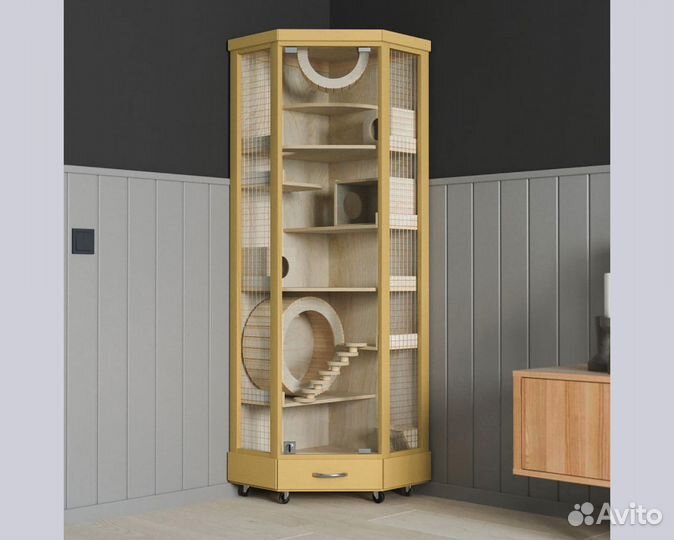 Витрина Клетка для Шиншиллы Дегу грызунов U10