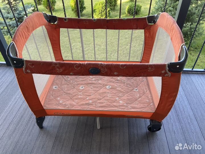 Детская кровать манеж