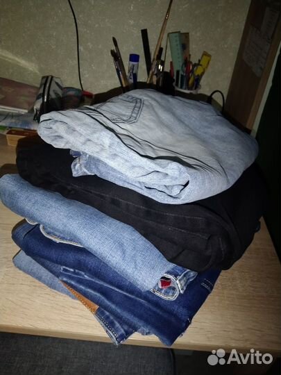 Вещи пакетом джинсовые для рукоделия