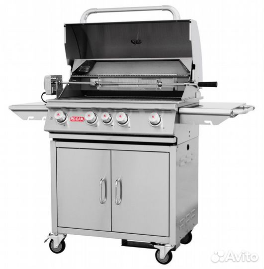 Газовый гриль bull Angus + основание