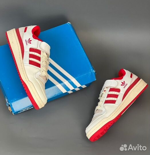 Кроссовки мужские Adidas Forum 84 Low натуральная