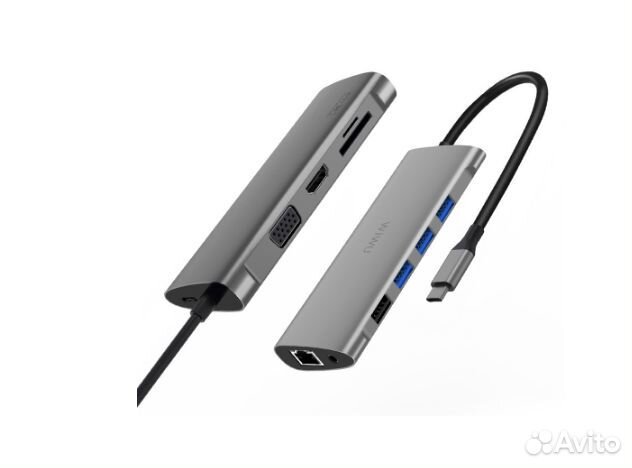 USB Хаб type-c на MacBook 11в1 wiwu