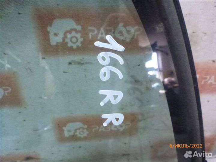 Стекло двери заднее правое Peugeot 408 седан 10F