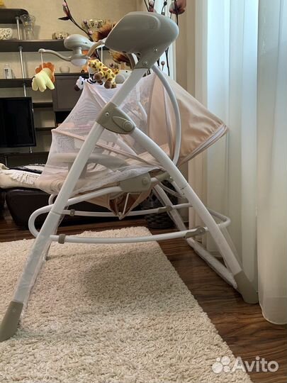 Электронные качели шезлонг