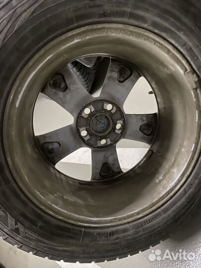Зимние колеса в сборе r17 на toyota rav 4