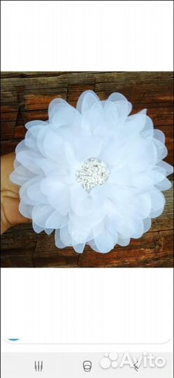 Бантики ручной работы 2шт