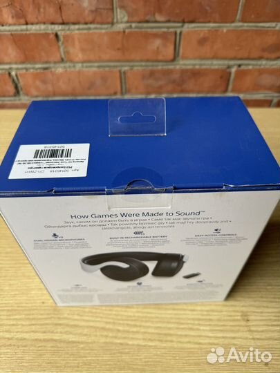 Наушники Sony Pulse 3D на Playstation (новые)