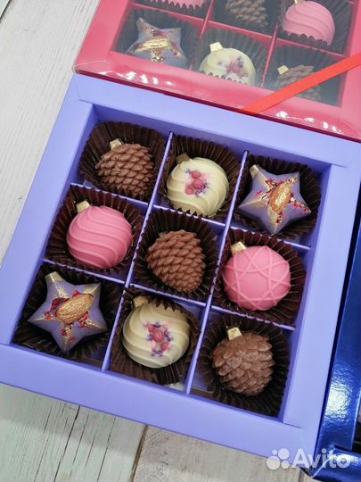 Шоколадные наборы на Новый год