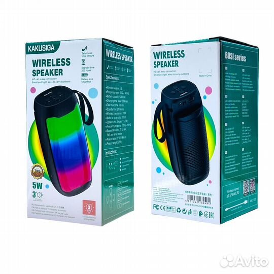 Портативная колонка kakusiga KCS822 5W black color