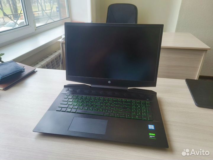 Игровой ноутбук HP pavilion 17