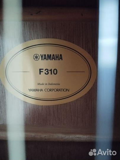 Акустическая гитара yamaha f310