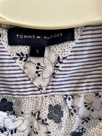 Tommy hilfiger блузка 5-6 лет