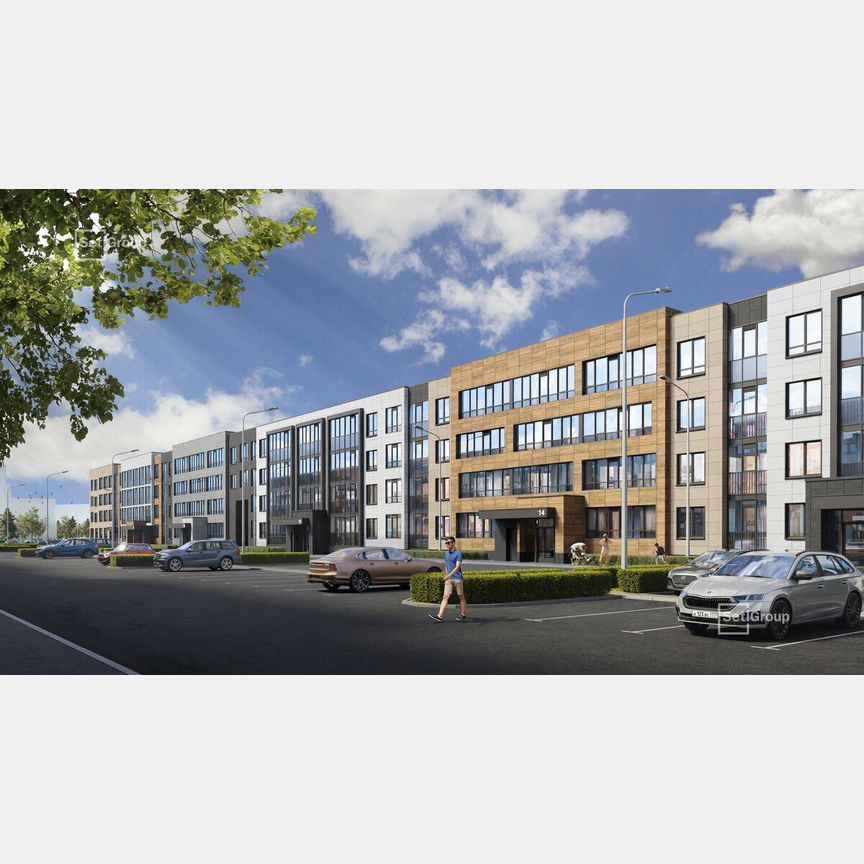 Квартира-студия, 24,7 м², 1/4 эт.