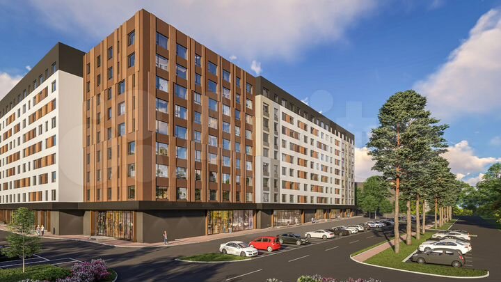 2-к. квартира, 92,5 м², 7/9 эт.