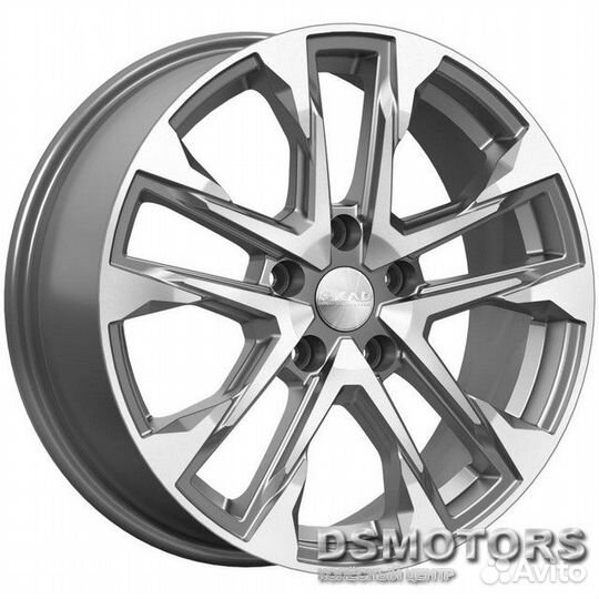 Диски Атакор 7.0/17 5x115 ET43 d70.2 алмаз графит