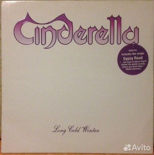 Cinderella - Long Cold Winter (1st EU press, Embo