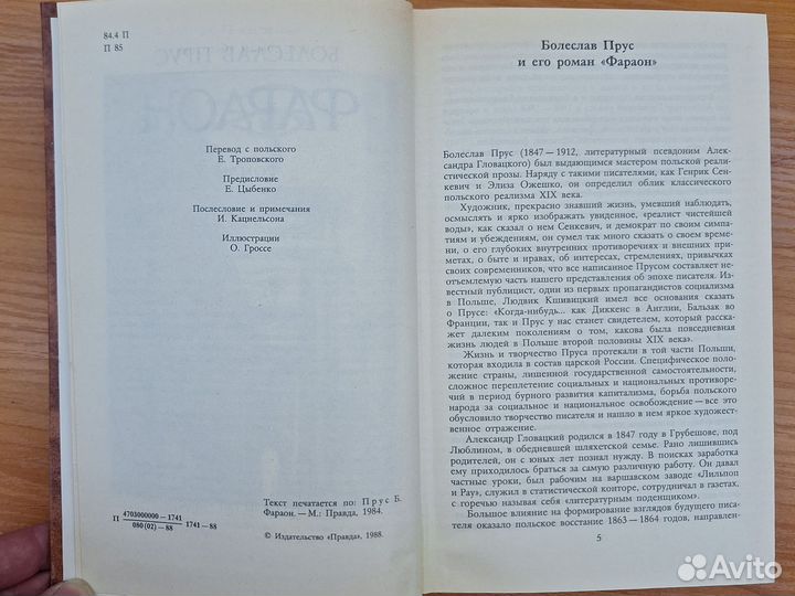 Фараон Цыбенко Е., Кацнельсон Исидор Саввич