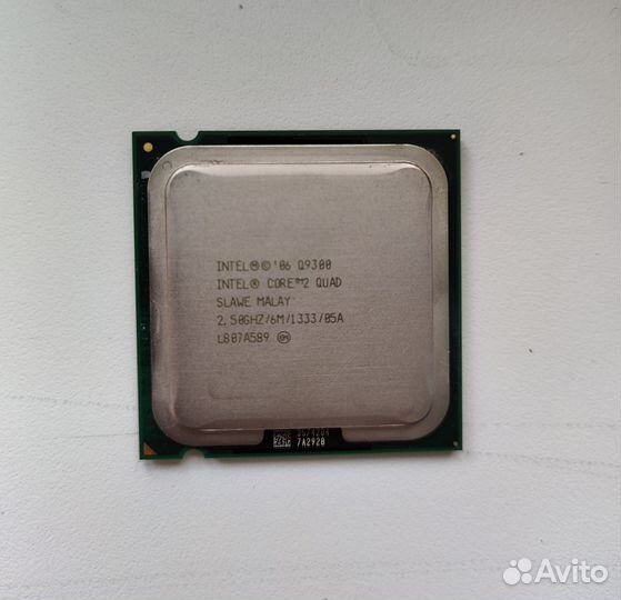 Процессор core i2 Q9300+мат.плата с оперативкой