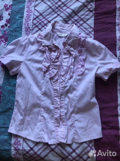 Рубашка школьная