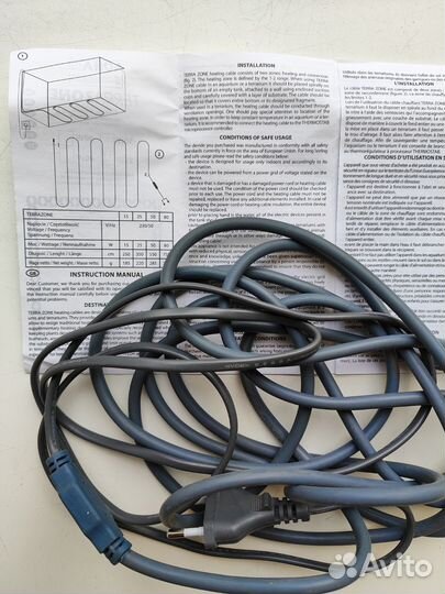 Термо шнур грелка террариум