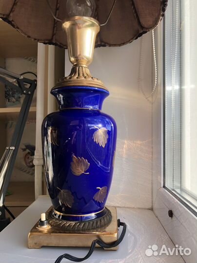 Люстра люстра СССР кобальт