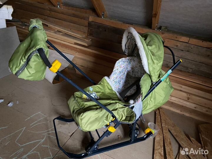 Коляска санки