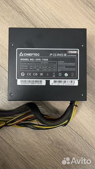 Блок питания Chieftec Force CPS-750S 750w