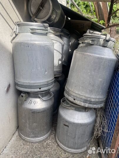 Фляга алюминиевая бу 40л