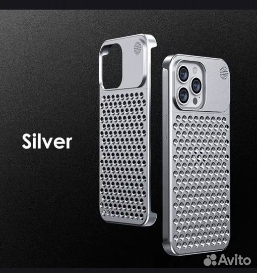 Алюминиевый чехол iPhone 13 Pro Max