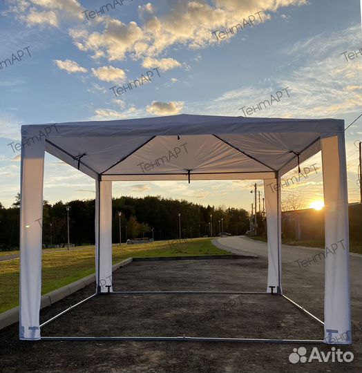 Шатер 3х3 уличный для торговли и мероприятий с уси