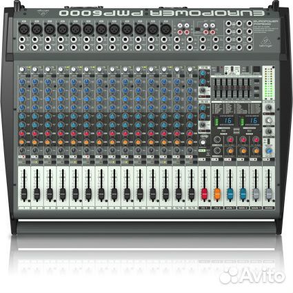 Микшер усилитель Behringer PMP6000 2x800 Ватт