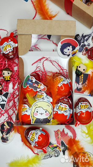 Kinder joy harry potter подарочные наборы