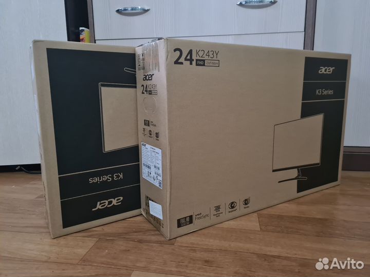 Новые Acer мониторы 24 дюйм FullHd