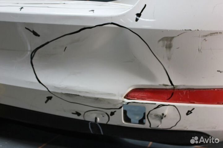 Бампер задний - Skoda Octavia A7