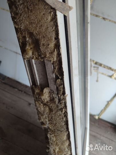 Дверь входная алюминиевая бу