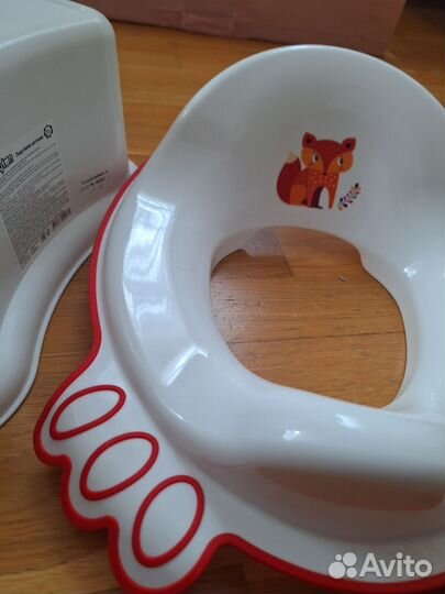 Сидушка на унитаз со ступенькой