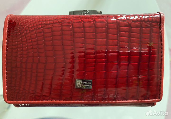 Wanlima кошелек красный женский как новый