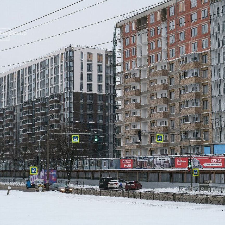 2-к. квартира, 52,7 м², 2/12 эт.