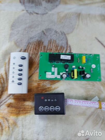 Модуль управления 3D камина