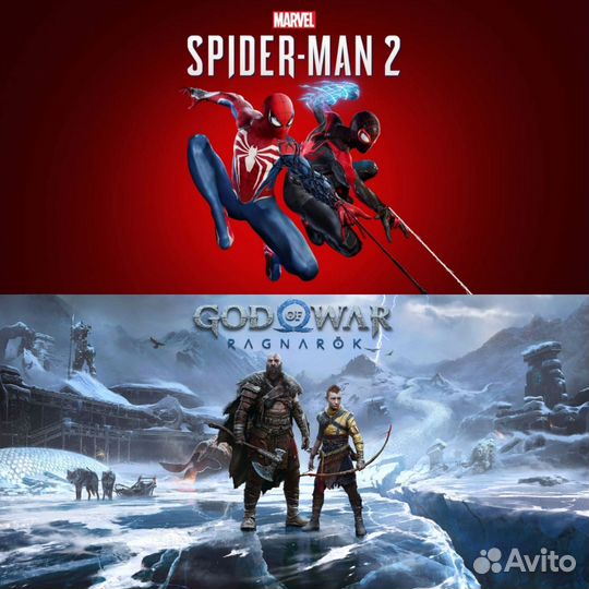 Spider Man 2 / God of War Ragnarok для PS 4/PS 5