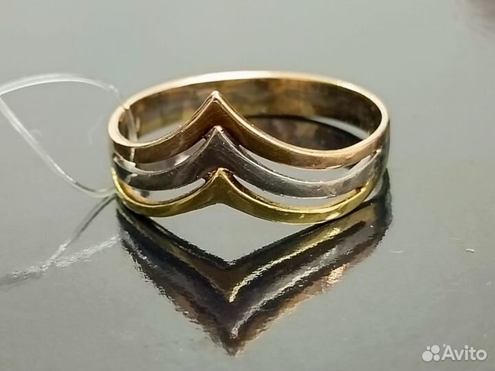 Золотое кольцо 20,5 р-р Арт 6