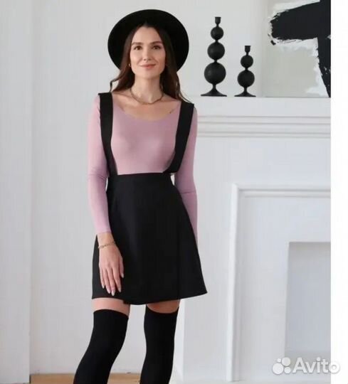 Сарафан трапеция на запах S