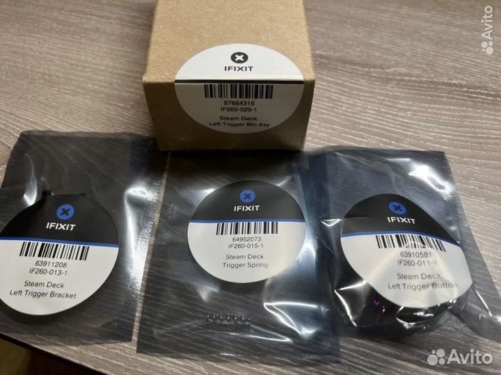 Запчасти для Steam deck с Ifixit оригинальные