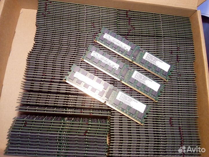 Ddr2 4Гб регистровая серверная
