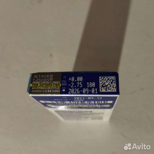 Линзы контактные acuvue oasys двухнедельные
