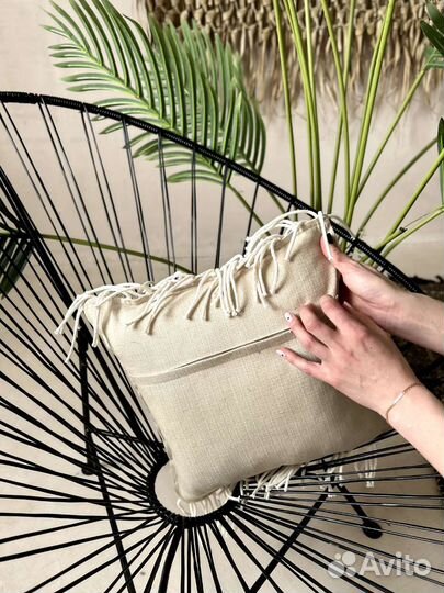 Подушка макраме. Макраме декор